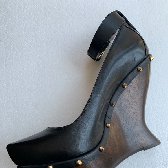 Alexander McQueen plataforma wedges black - Picture 6 of 9